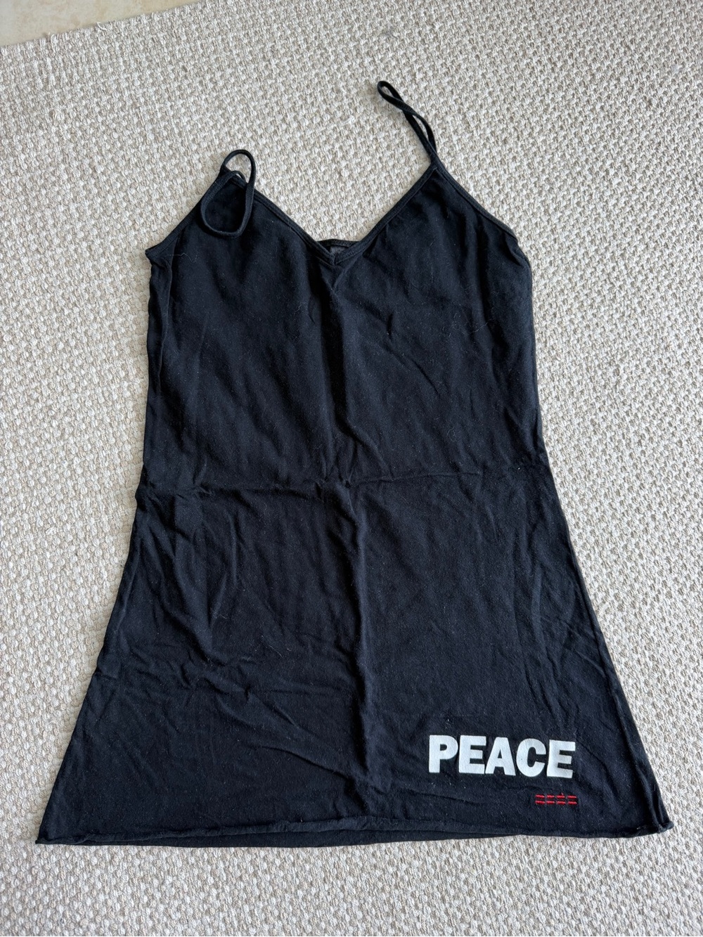 Peace Love World Pajama Dress